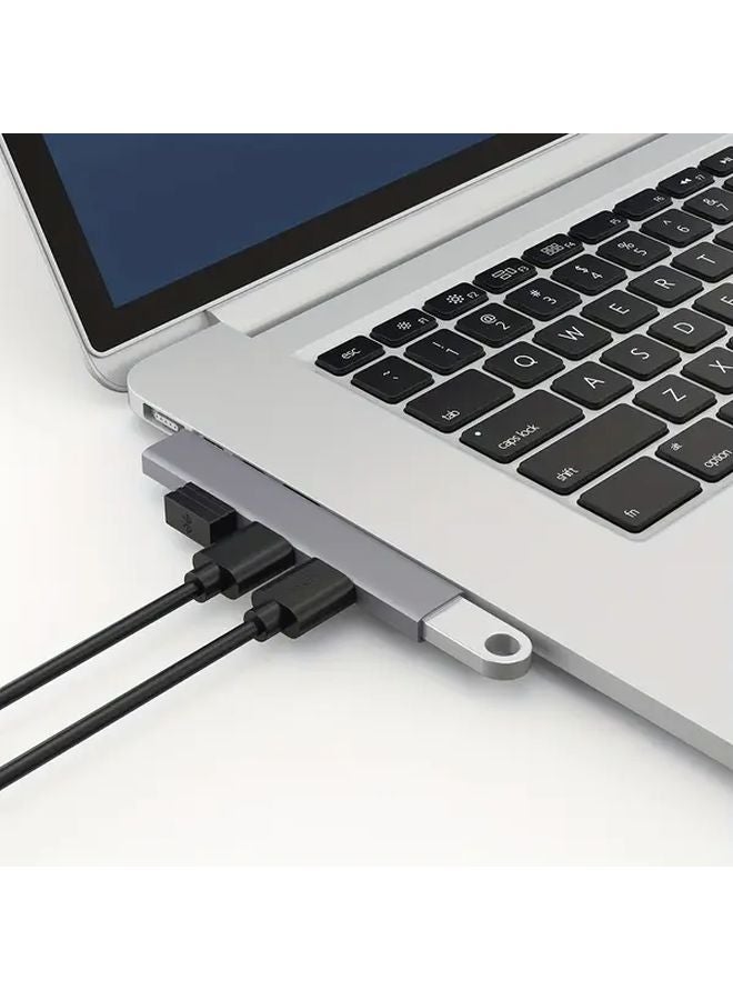 4 منفذ USB C Hub 3.0 محول لـ MacBook Pro شاحن لابتوب Xiaomi مقسم نوع C - Image 1